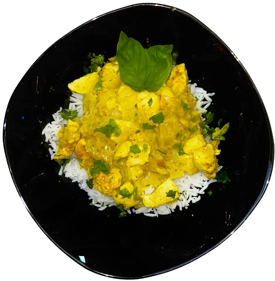 Riz poulet curry